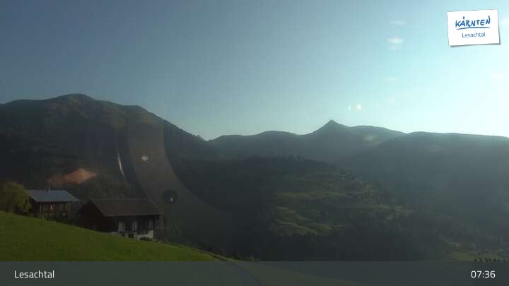 Archiv Foto Webcam Lesachtal in Kärnten