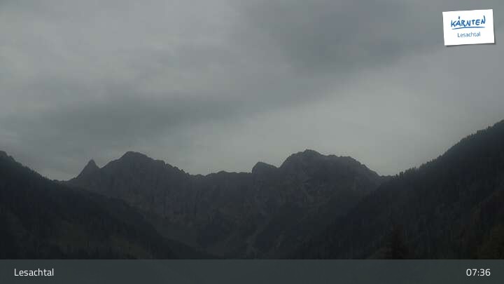 Archiv Foto Webcam Lesachtal in Kärnten