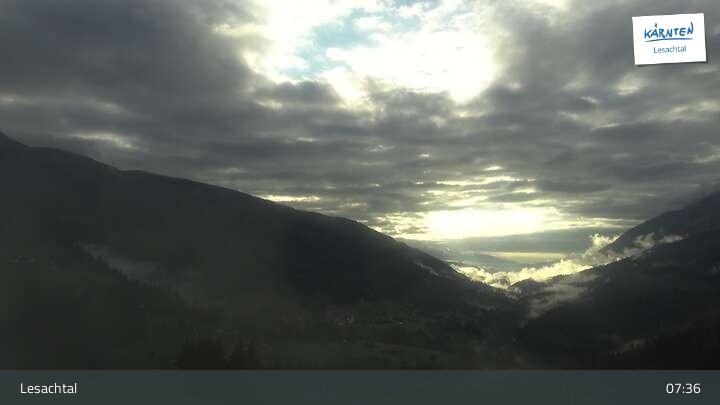 Archiv Foto Webcam Lesachtal in Kärnten