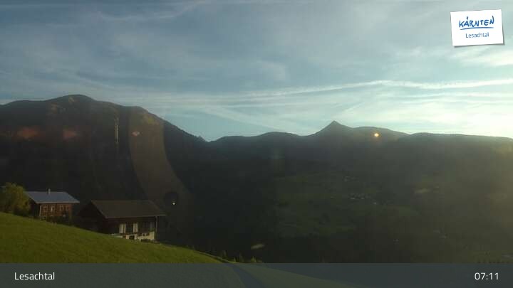 Archiv Foto Webcam Lesachtal in Kärnten