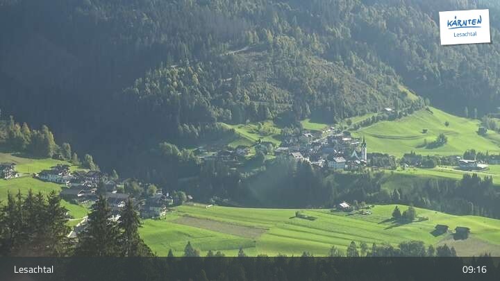 Archiv Foto Webcam Lesachtal in Kärnten