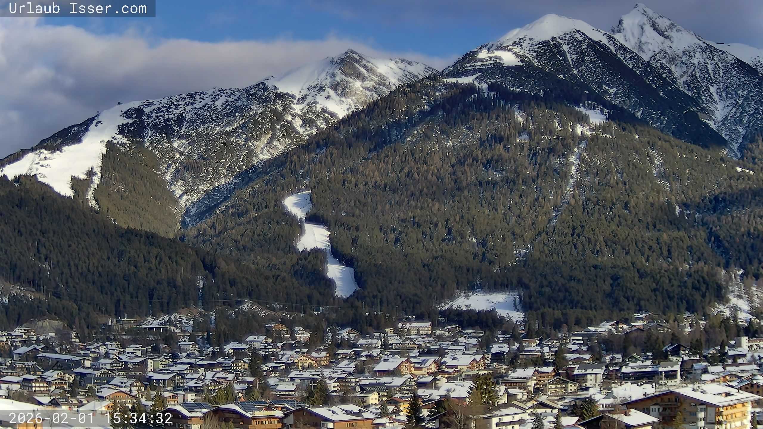 Archiv Foto Webcam Seefeld, Panorama Apartment Isser