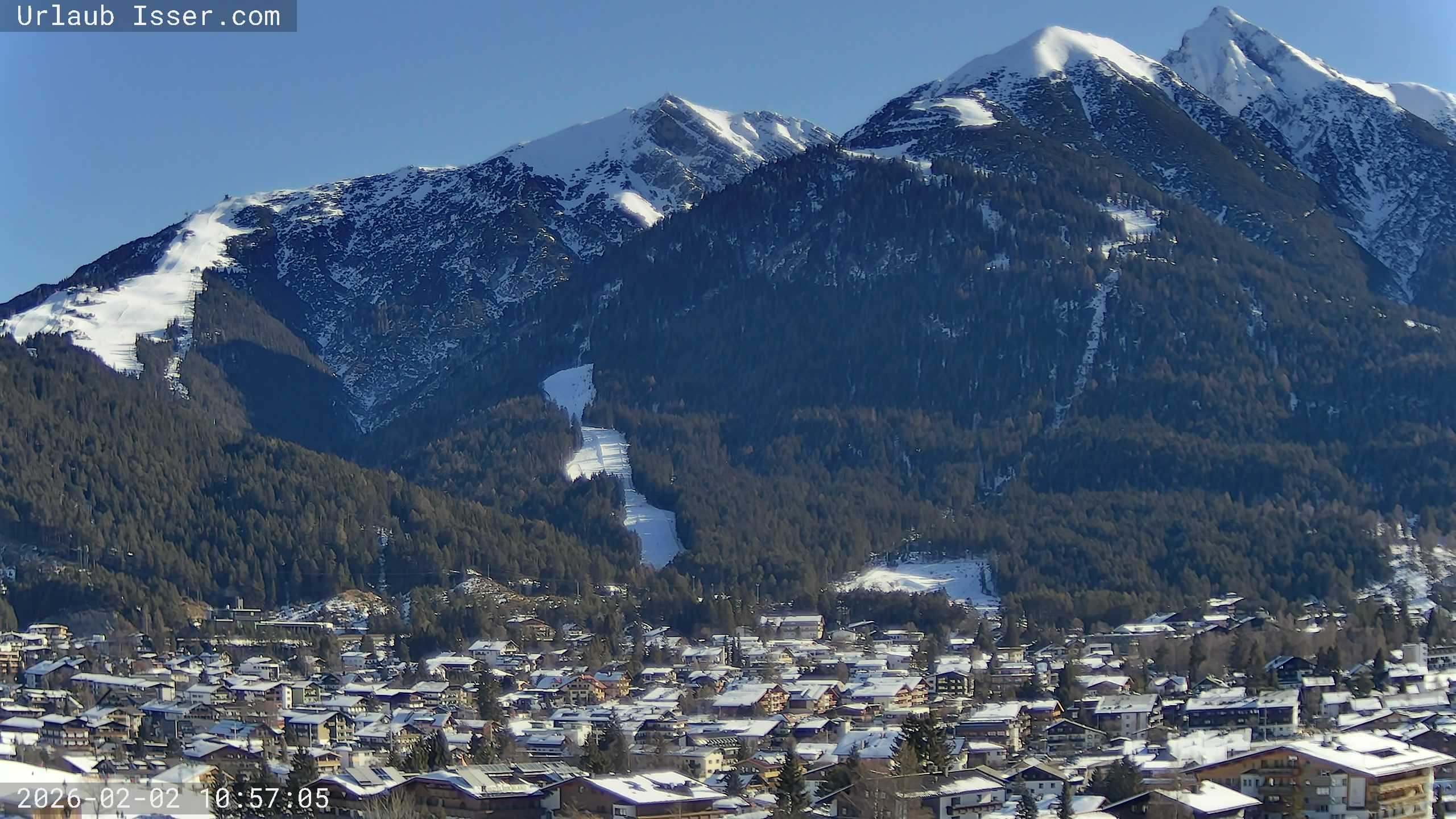 Archived image Webcam Seefeld, "Panorama Apartment Isser"