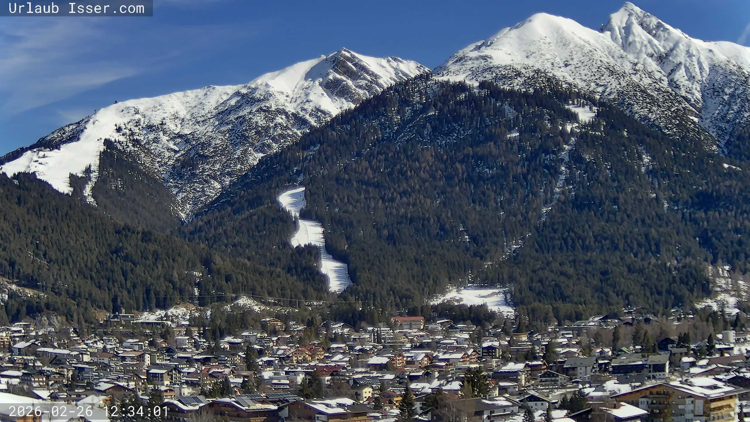 Archived image Webcam Seefeld, "Panorama Apartment Isser"