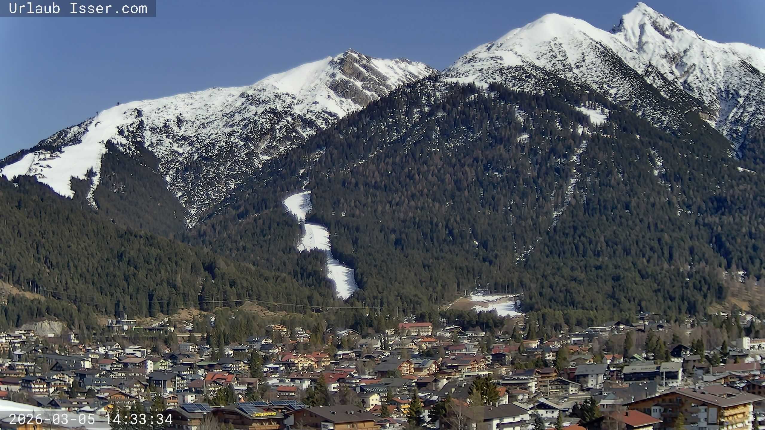 Archived image Webcam Seefeld, "Panorama Apartment Isser"