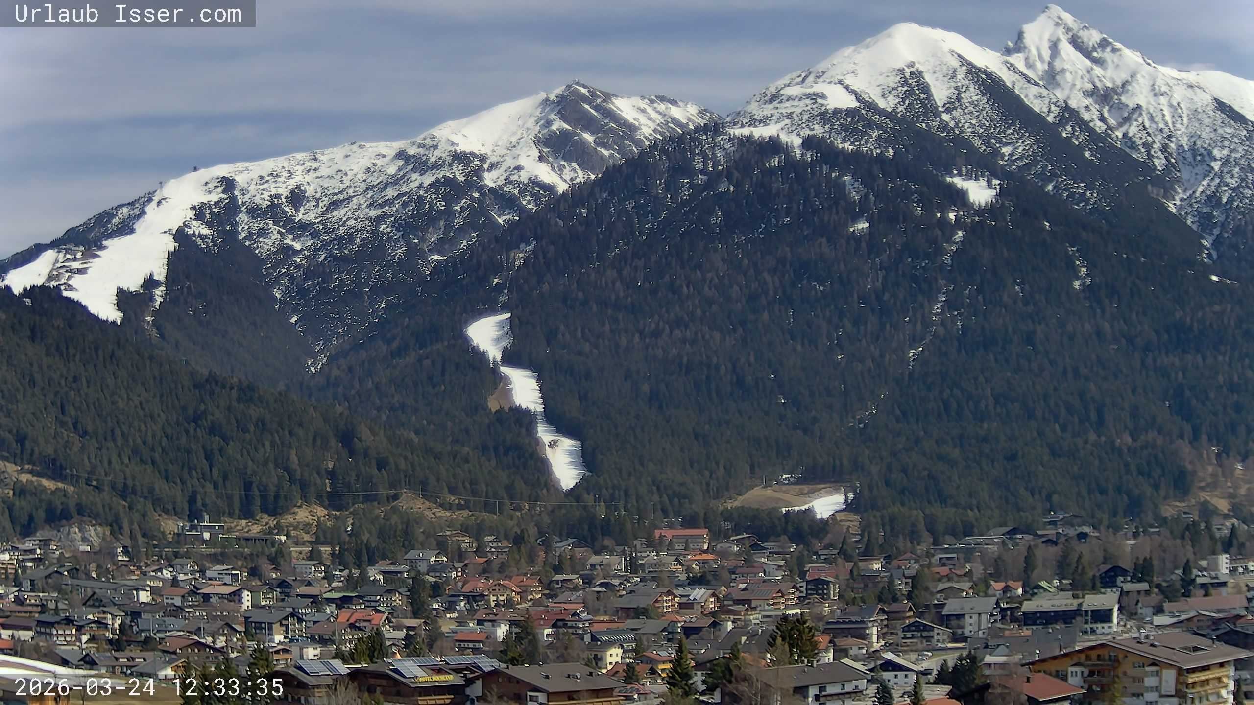 Archiv Foto Webcam Seefeld, Panorama Apartment Isser