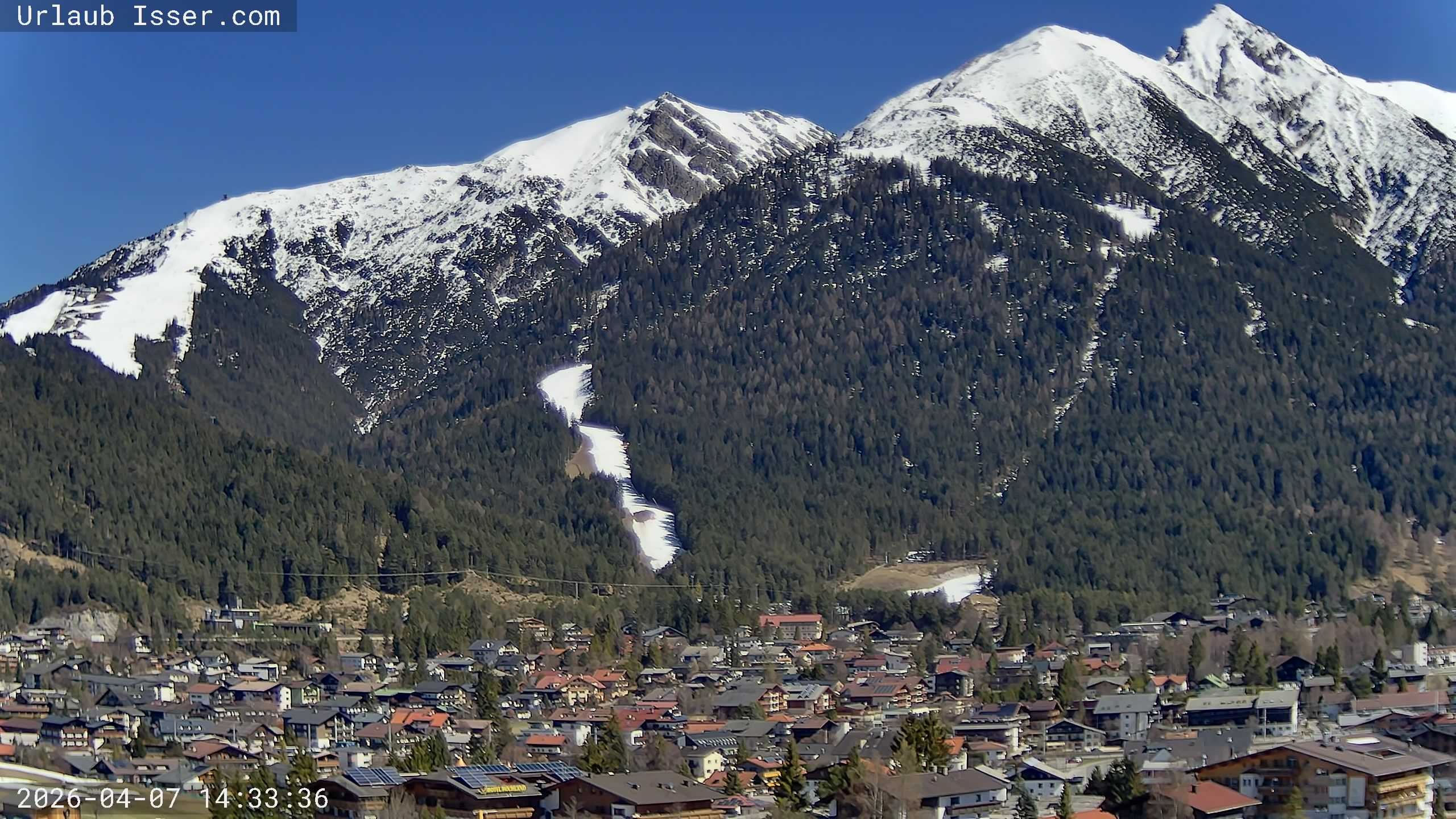 Archiv Foto Webcam Seefeld, Panorama Apartment Isser