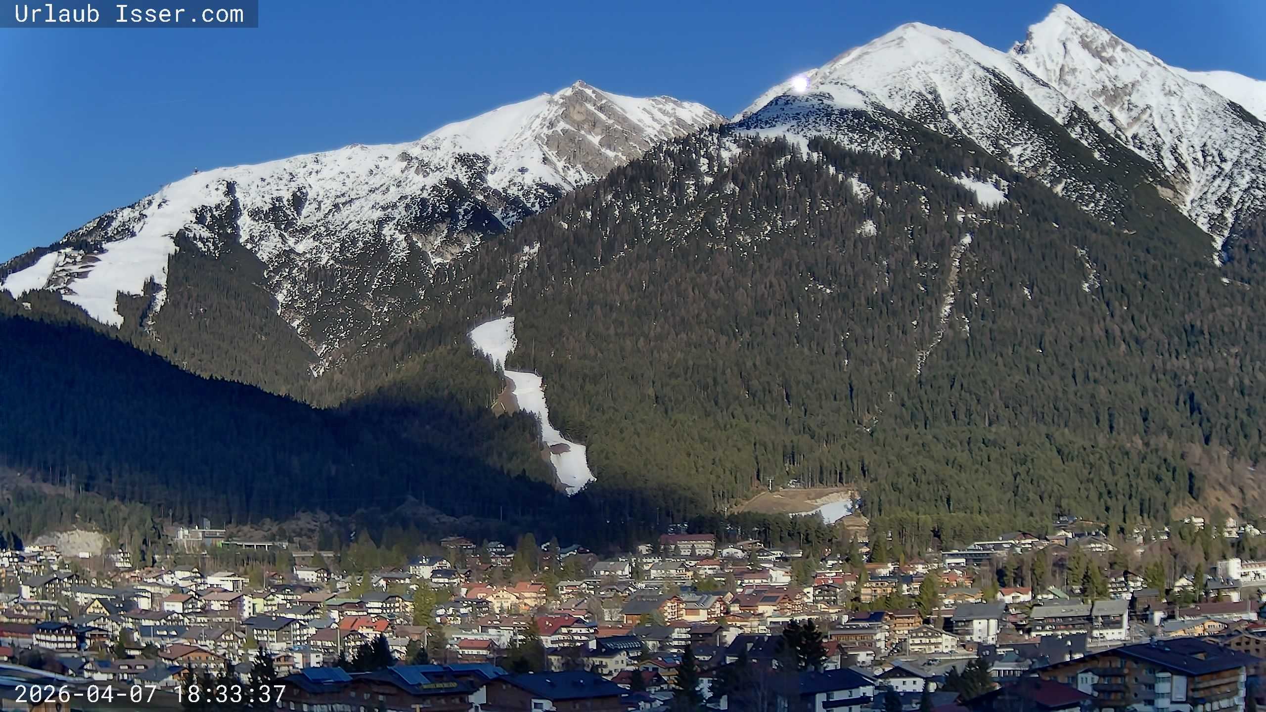 Archiv Foto Webcam Seefeld, Panorama Apartment Isser