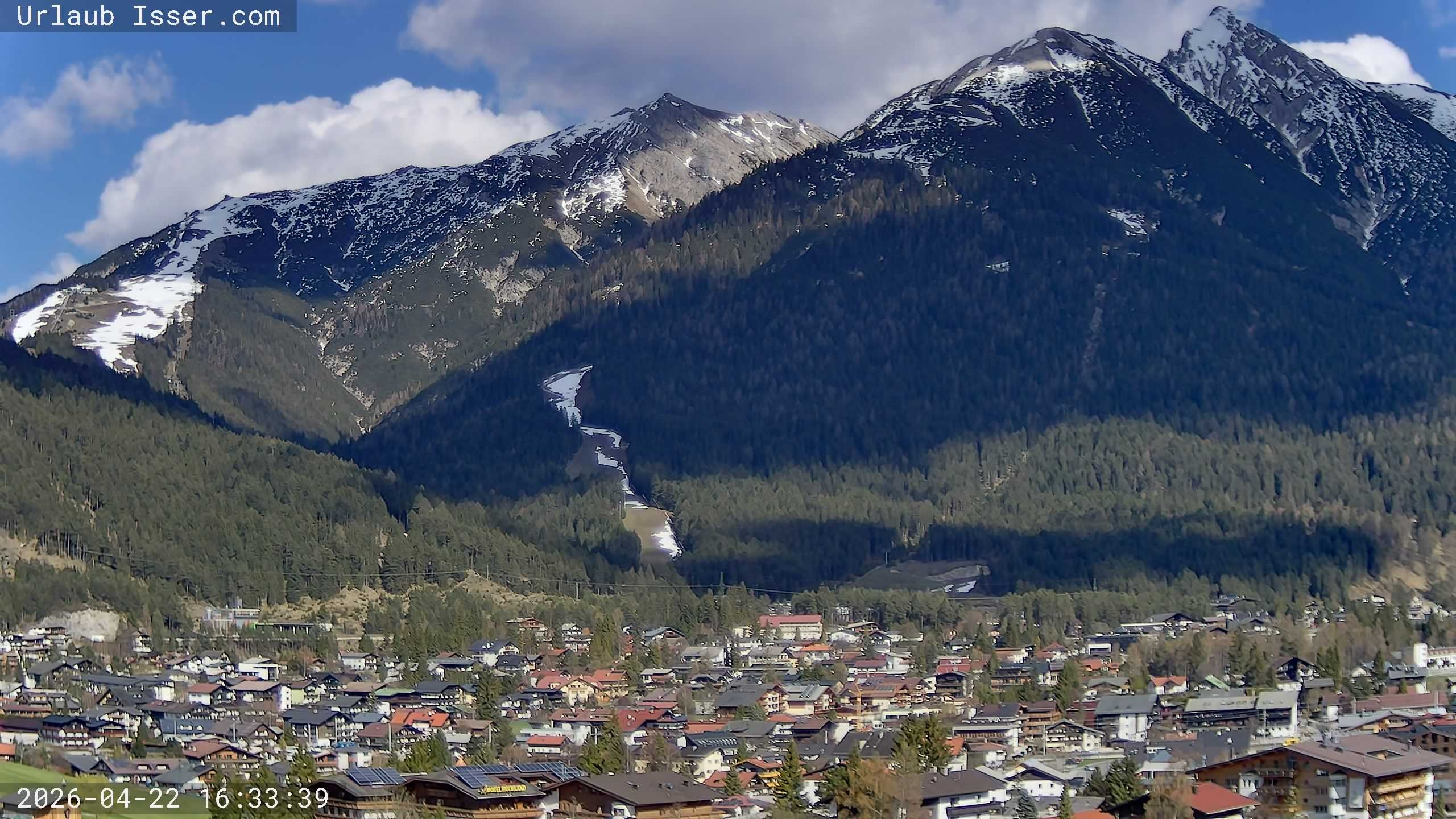 Archived image Webcam Seefeld, "Panorama Apartment Isser"