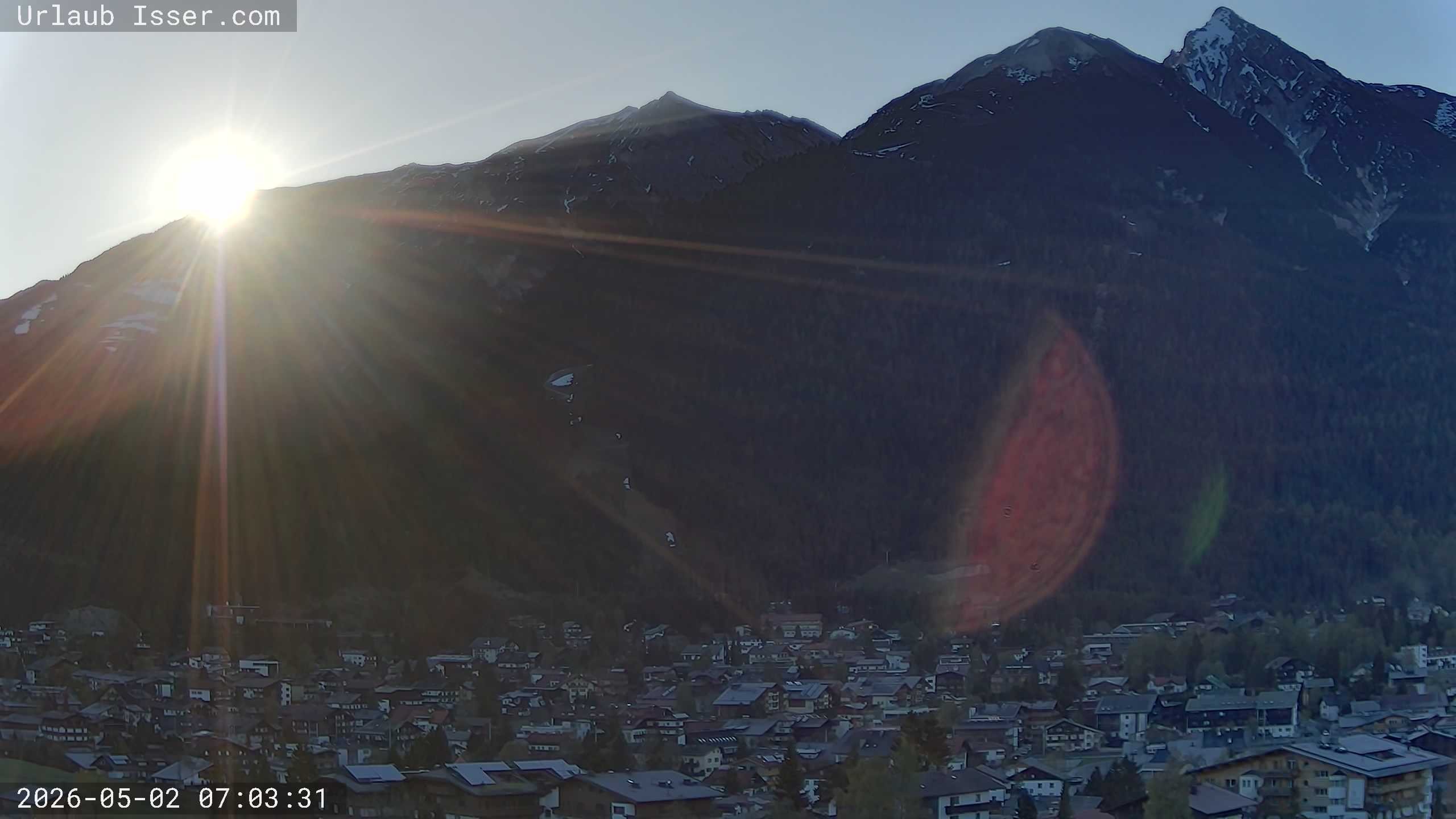 Archived image Webcam Seefeld, "Panorama Apartment Isser"