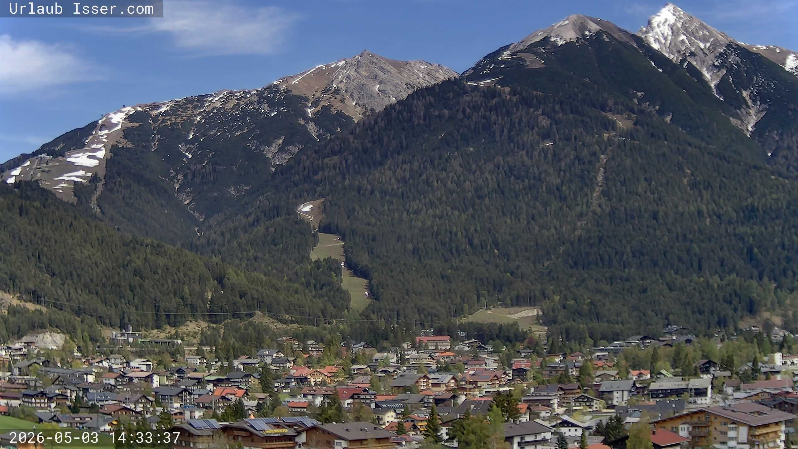 Archiv Foto Webcam Seefeld, Panorama Apartment Isser