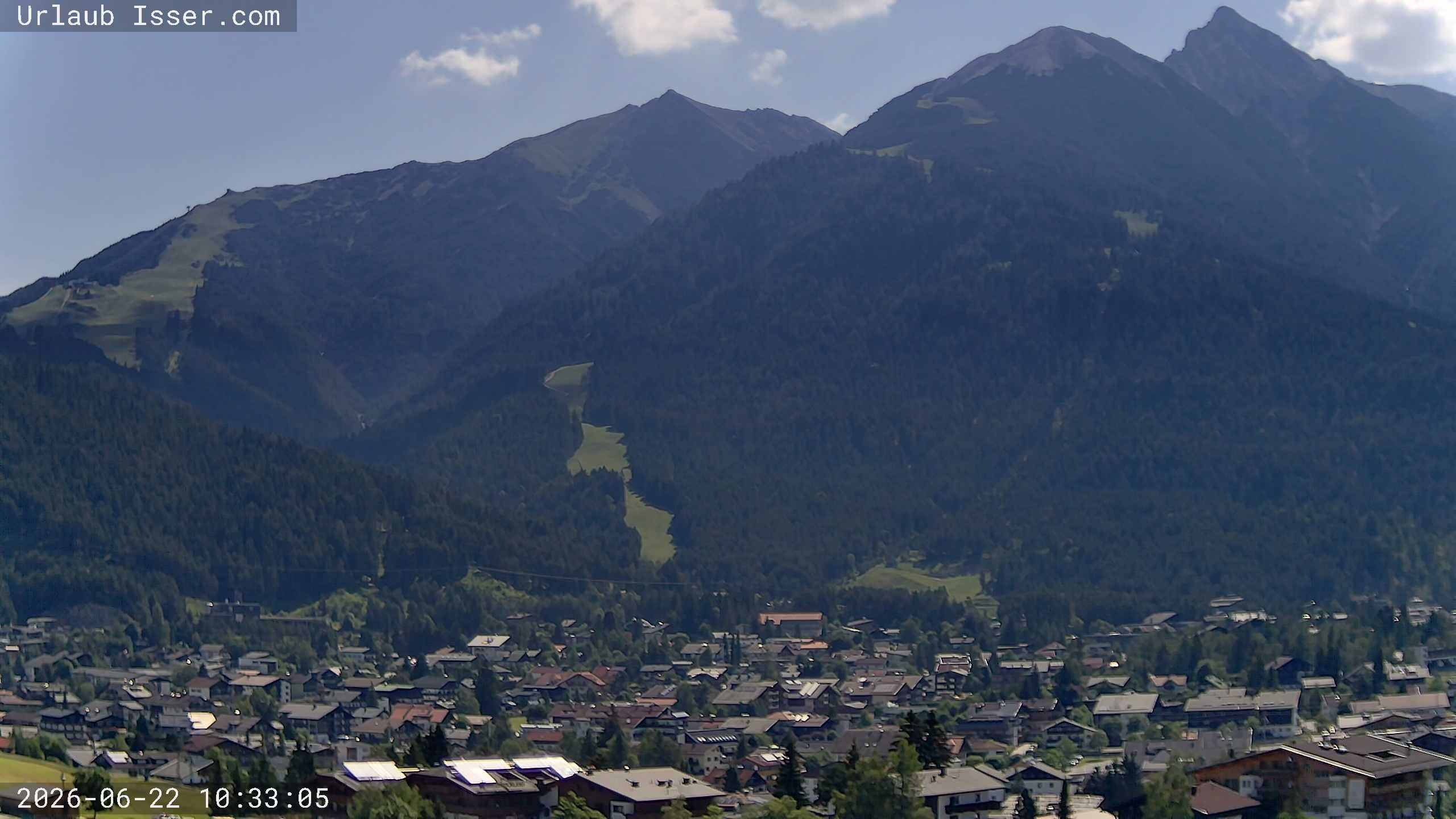 Archived image Webcam Seefeld, "Panorama Apartment Isser"