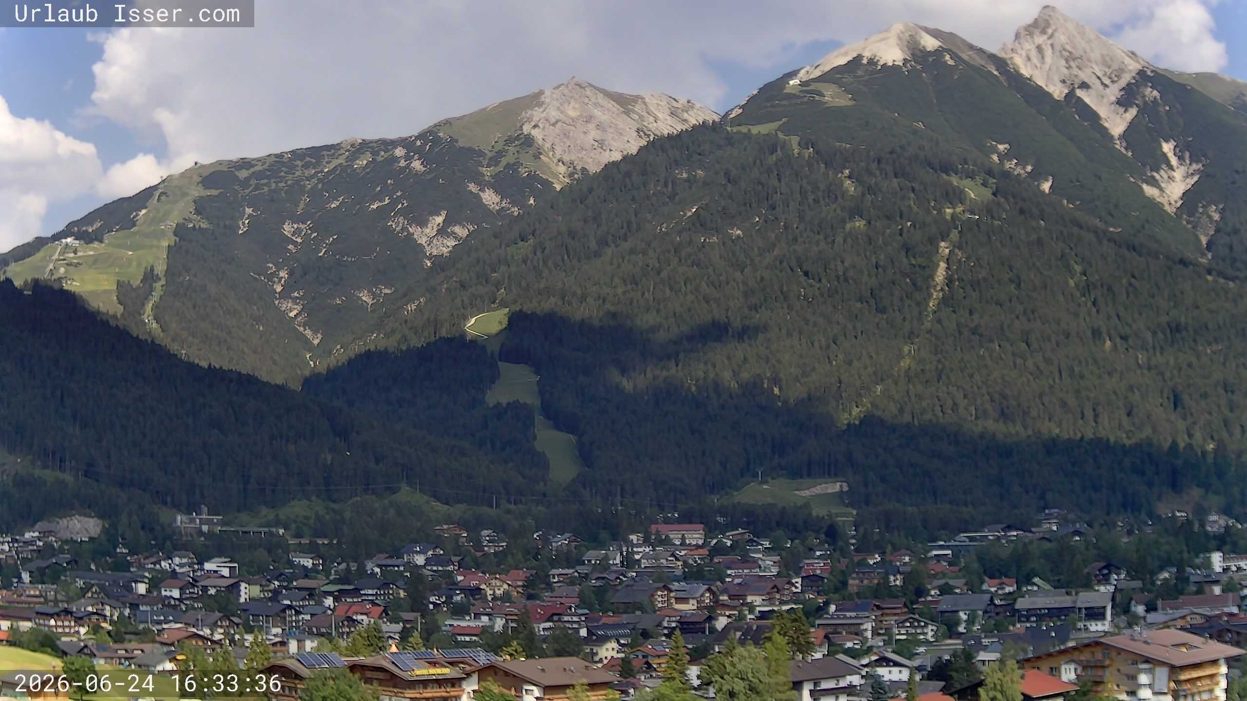 Archiv Foto Webcam Seefeld, Panorama Apartment Isser