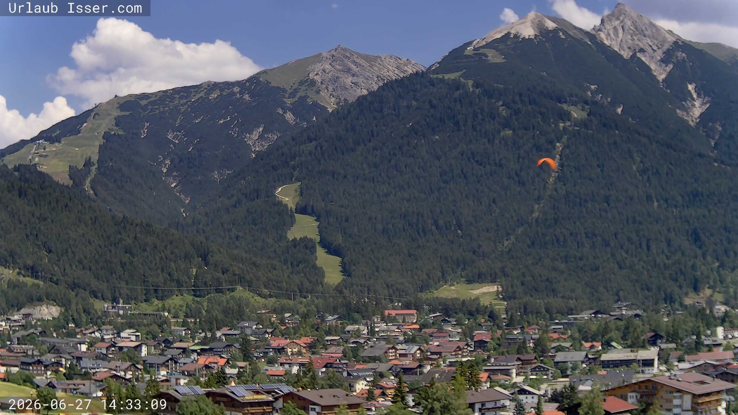 Archiv Foto Webcam Seefeld, Panorama Apartment Isser