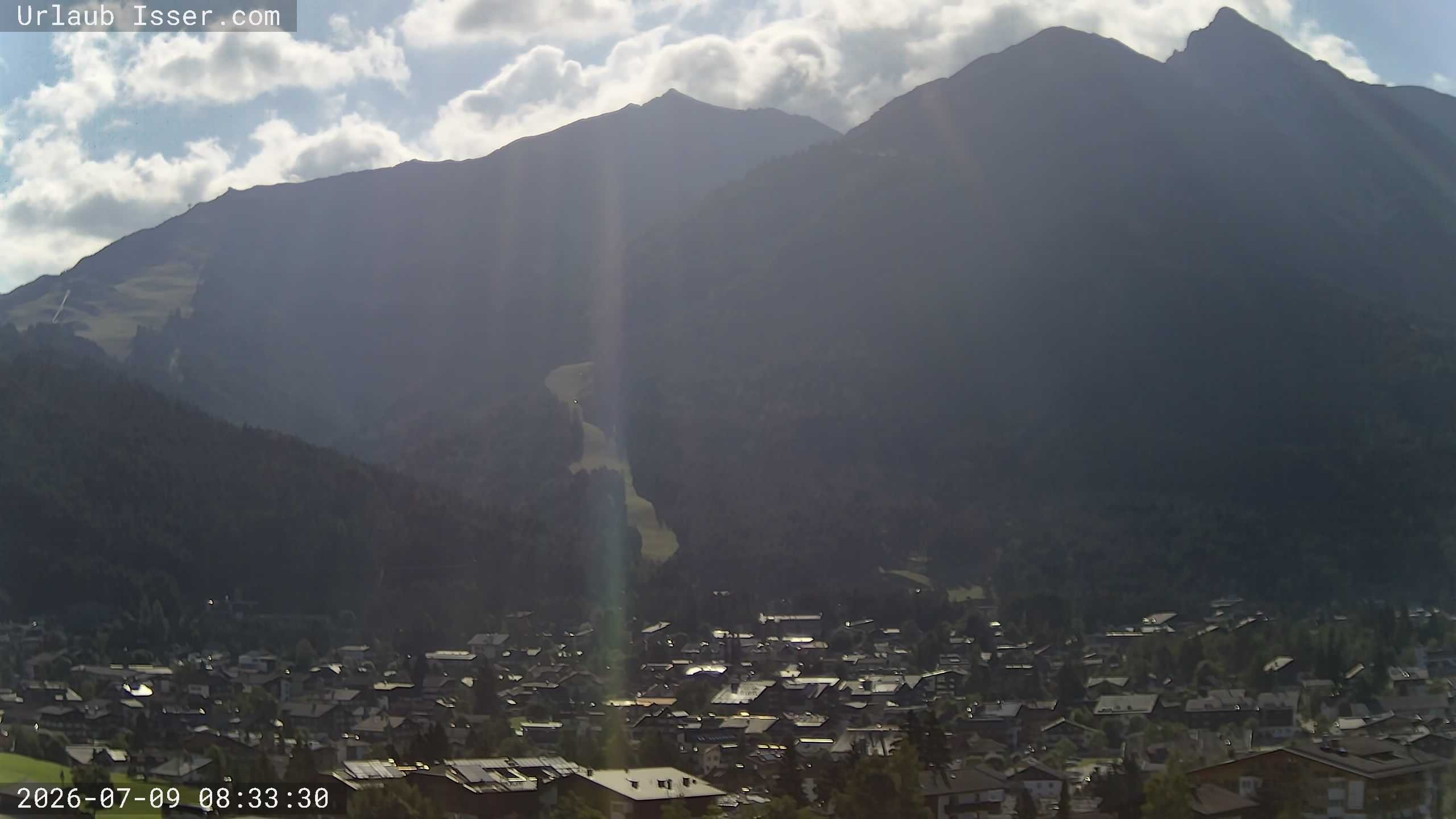 Archived image Webcam Seefeld, "Panorama Apartment Isser"