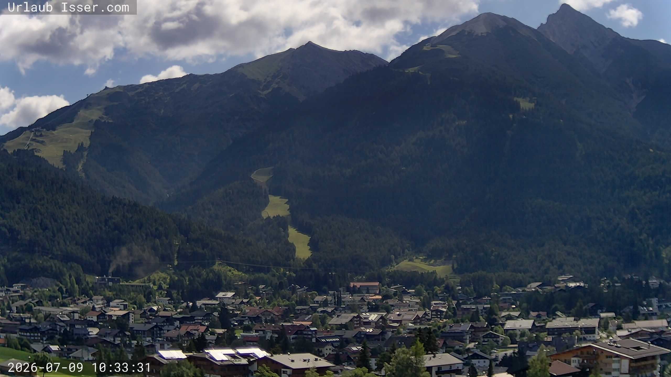 Archived image Webcam Seefeld, "Panorama Apartment Isser"