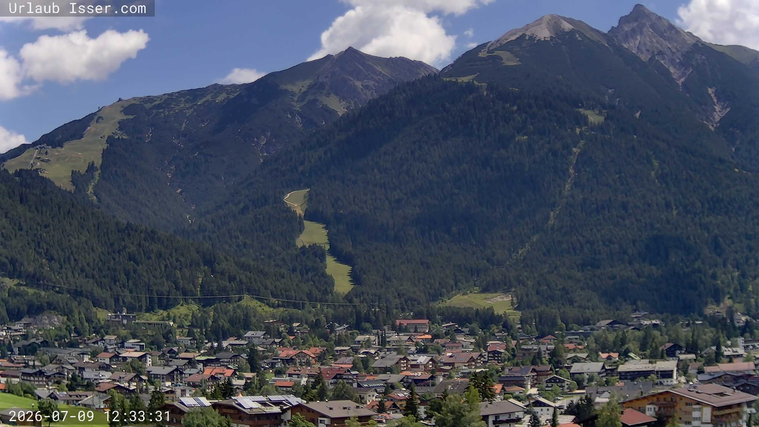 Archived image Webcam Seefeld, "Panorama Apartment Isser"