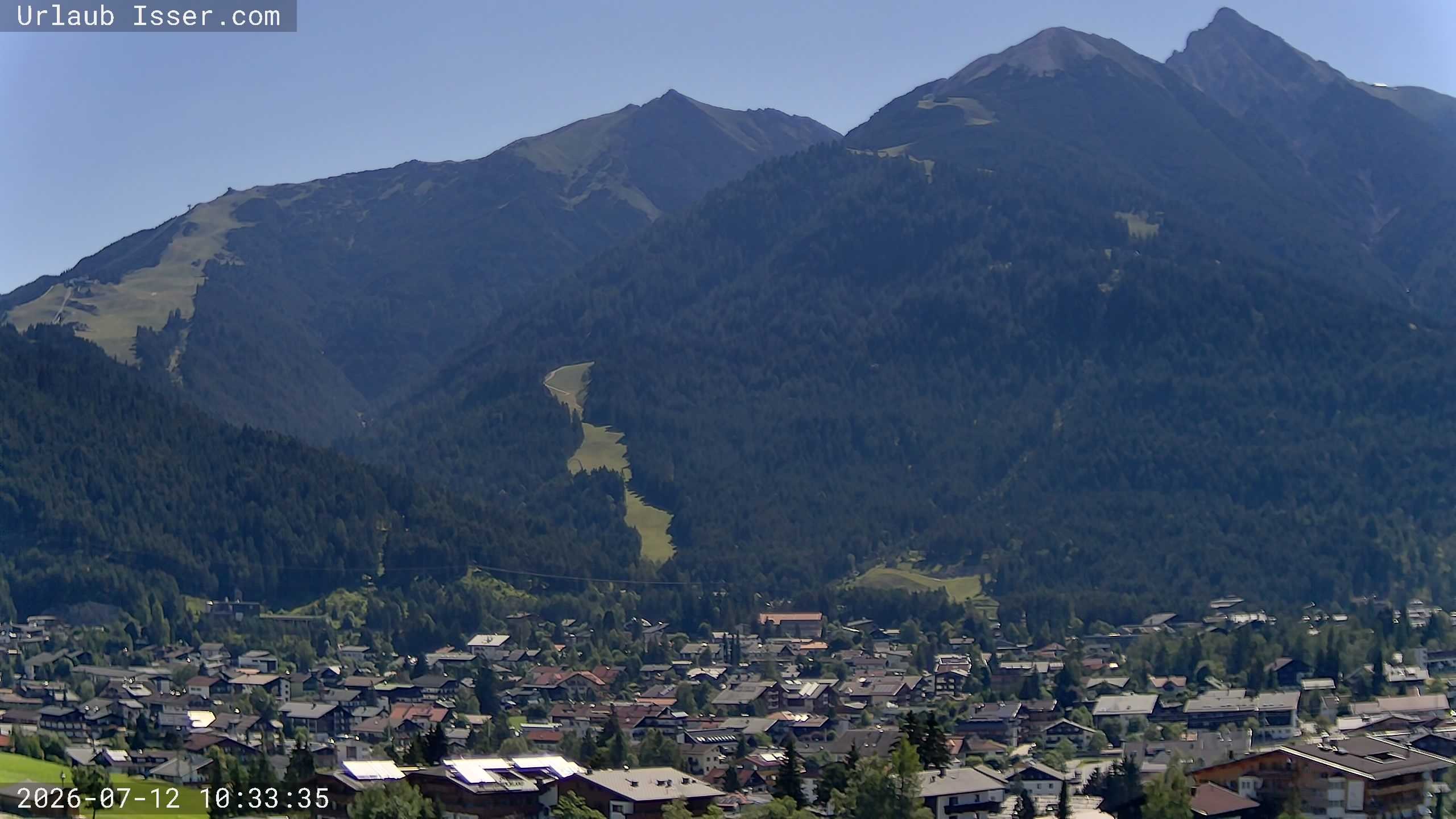 Archived image Webcam Seefeld, "Panorama Apartment Isser"