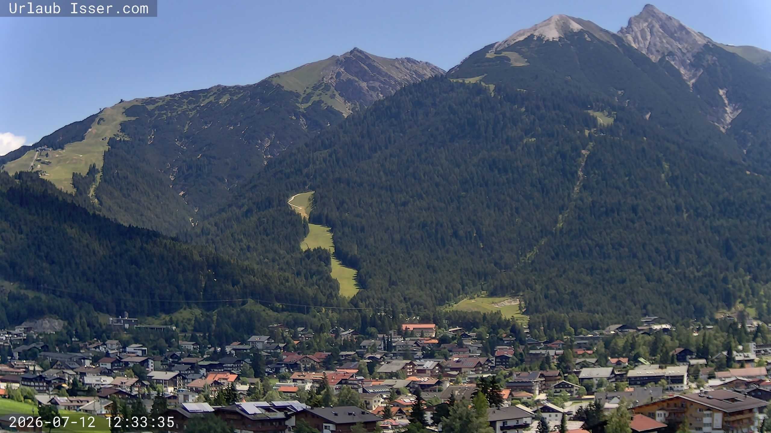 Archived image Webcam Seefeld, "Panorama Apartment Isser"