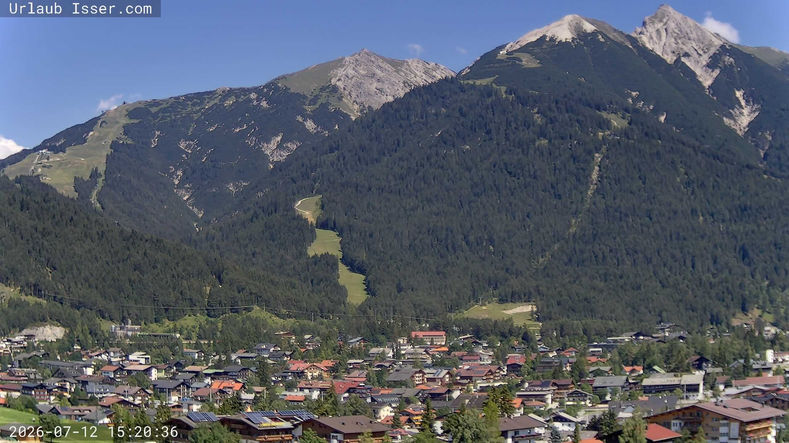 Archived image Webcam Seefeld, "Panorama Apartment Isser"