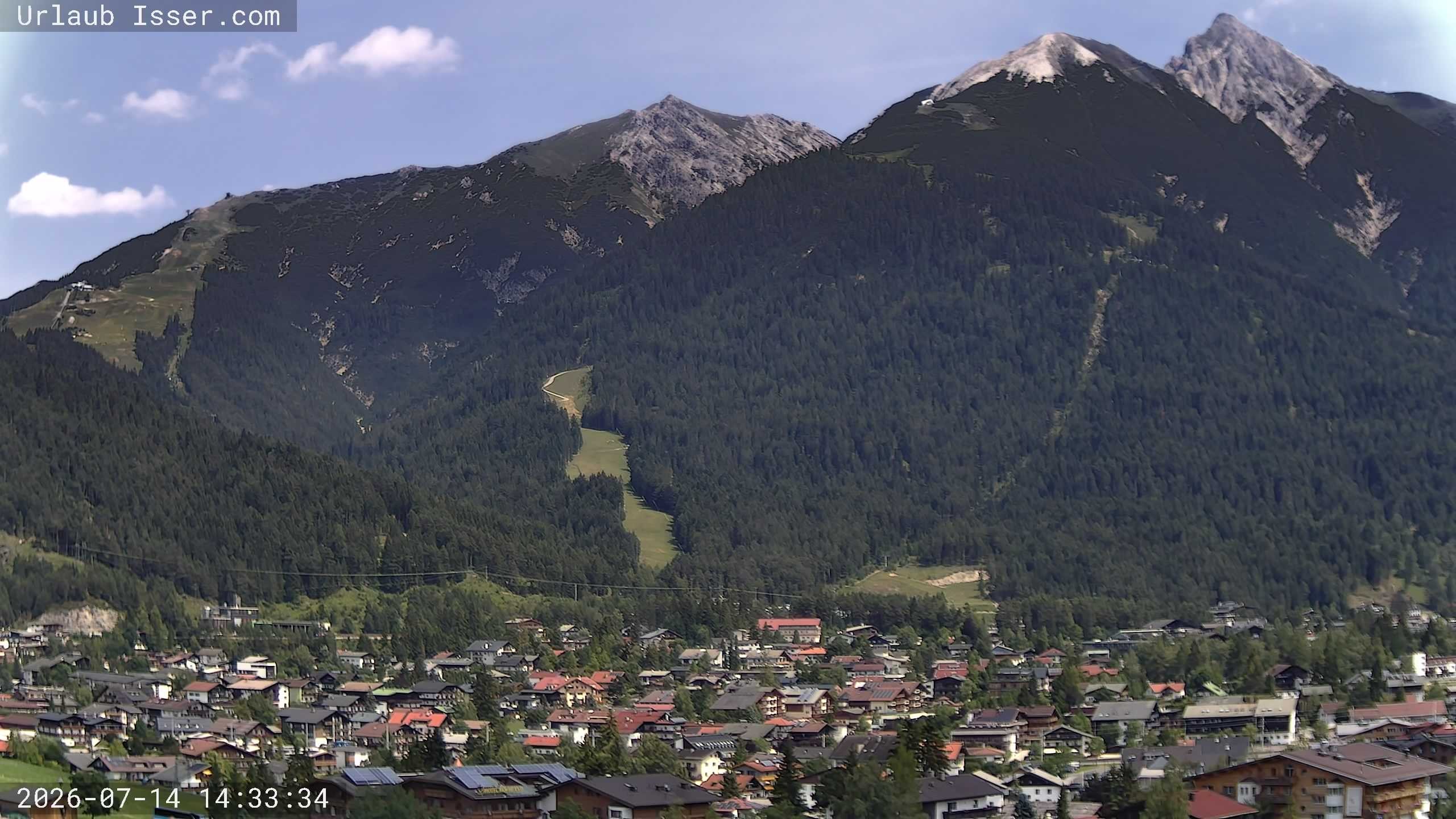 Archiv Foto Webcam Seefeld, Panorama Apartment Isser