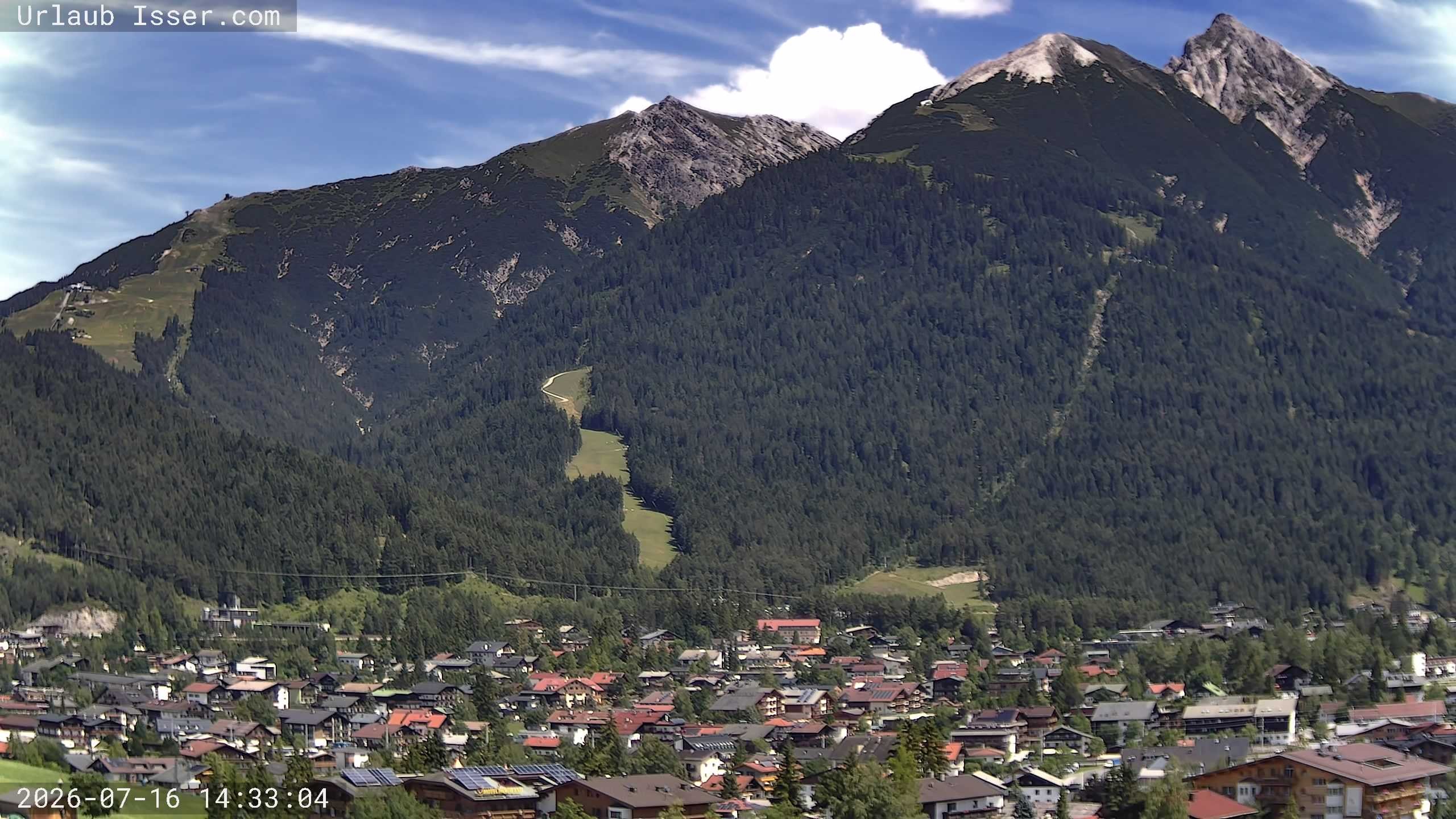 Archiv Foto Webcam Seefeld, Panorama Apartment Isser