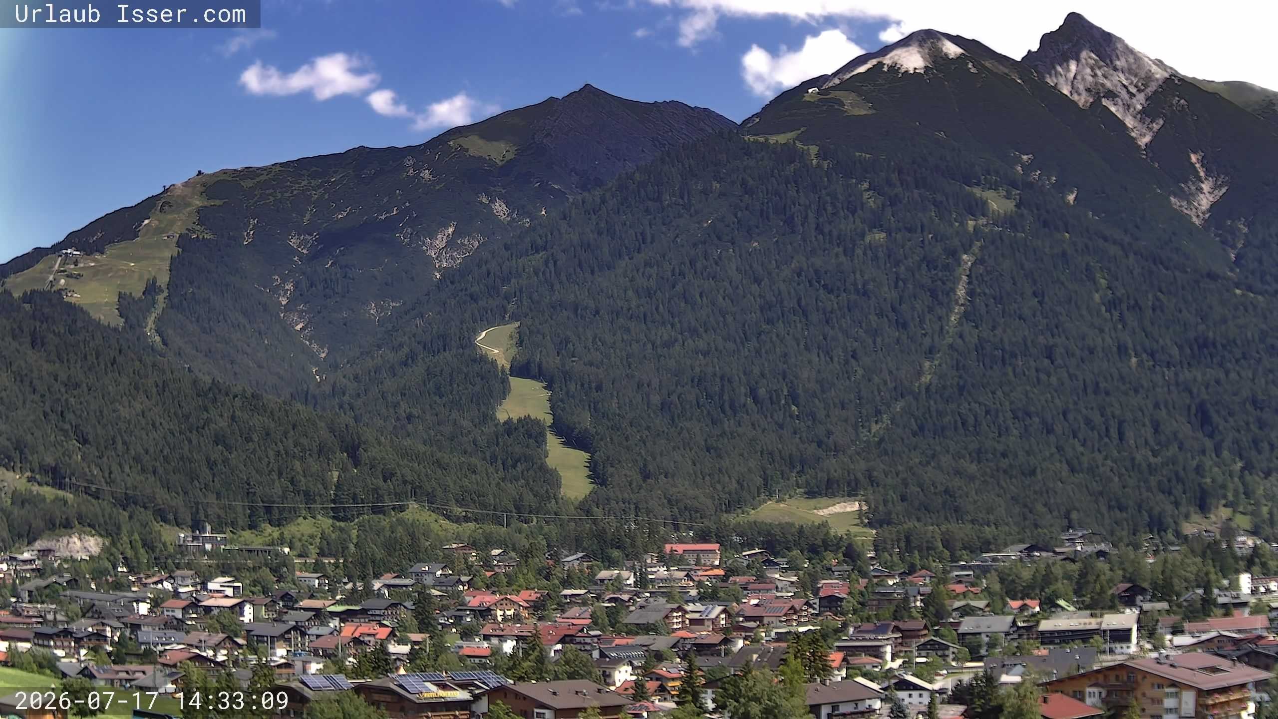 Archiv Foto Webcam Seefeld, Panorama Apartment Isser