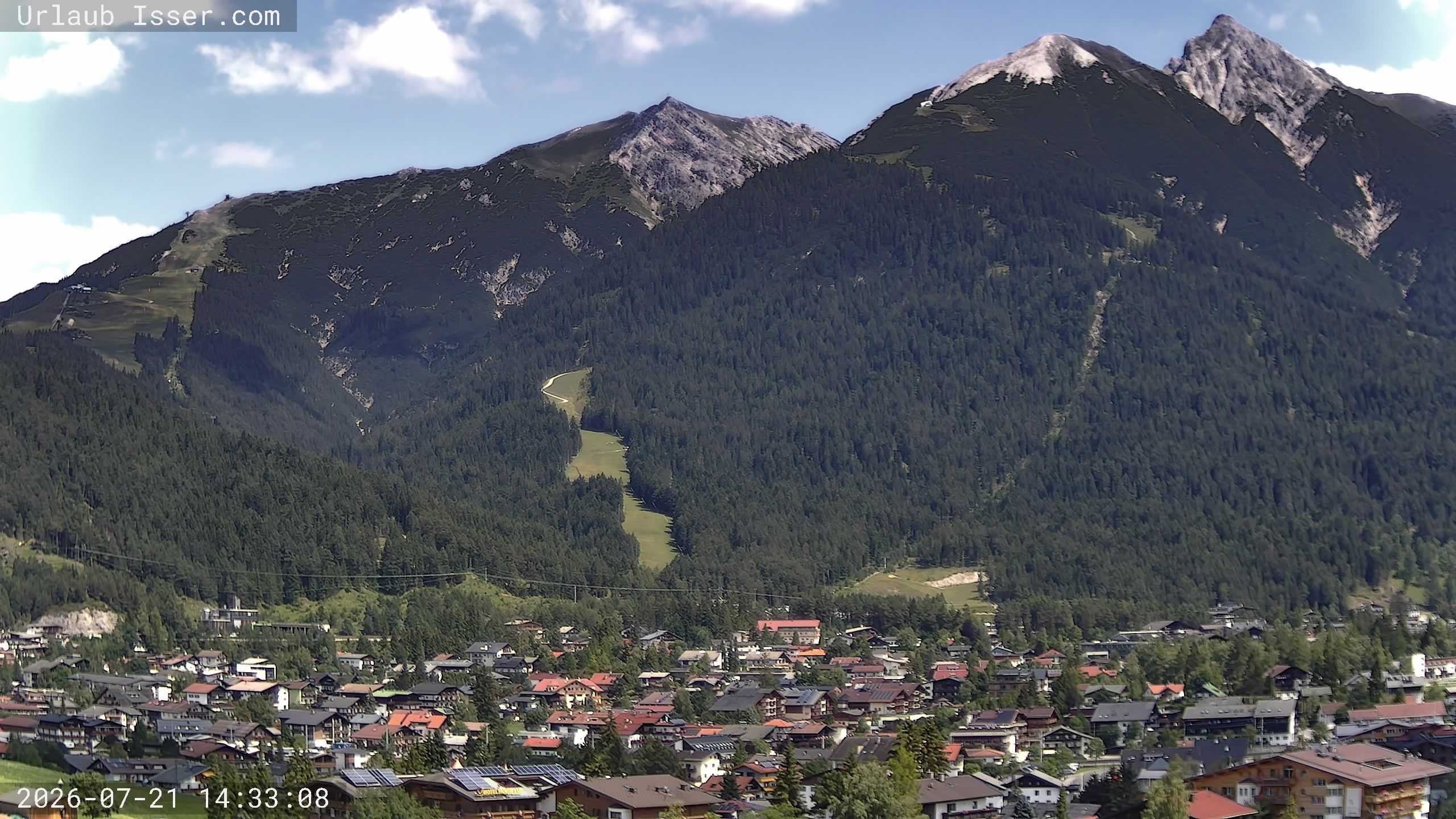 Archiv Foto Webcam Seefeld, Panorama Apartment Isser