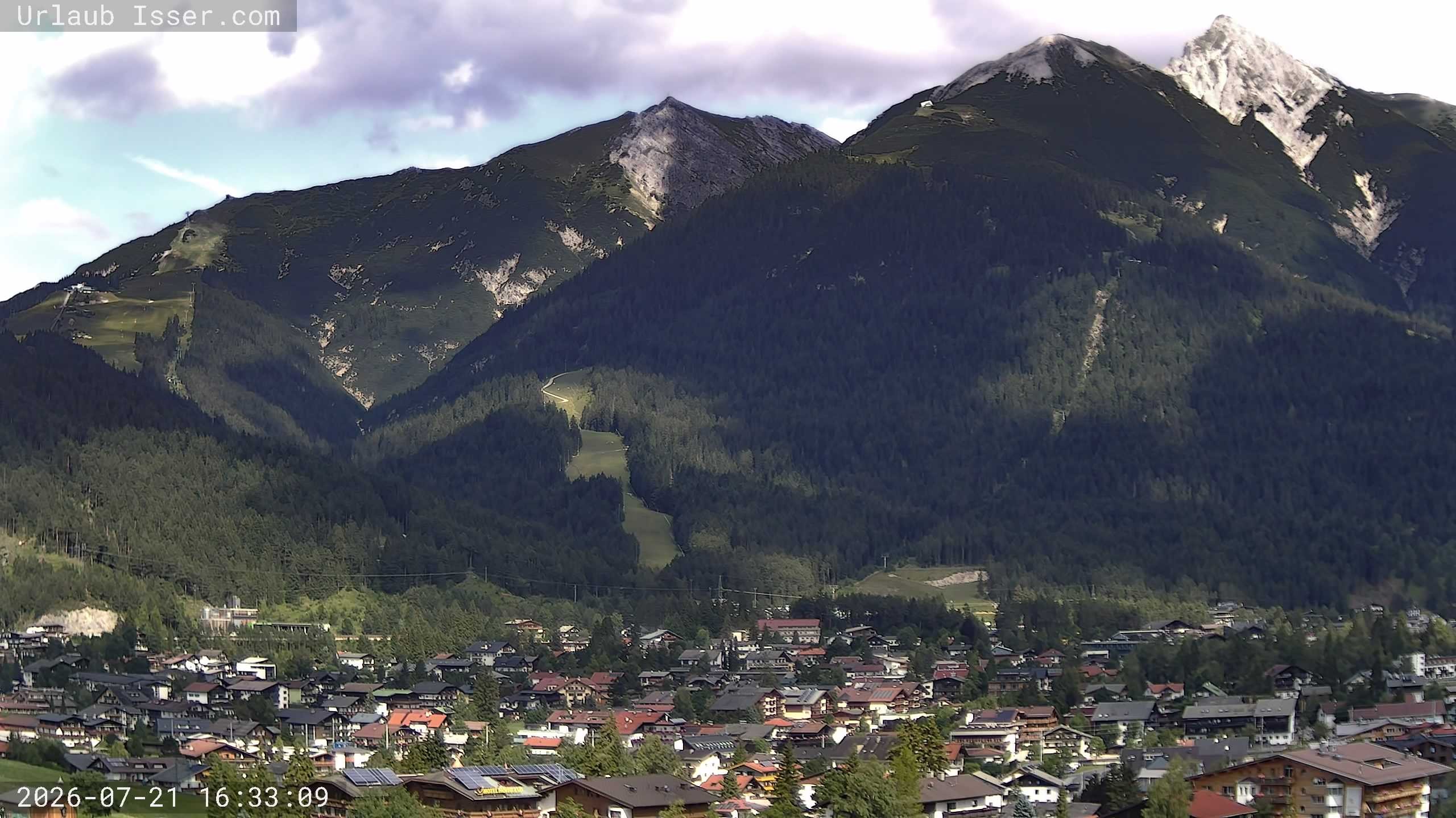 Archiv Foto Webcam Seefeld, Panorama Apartment Isser