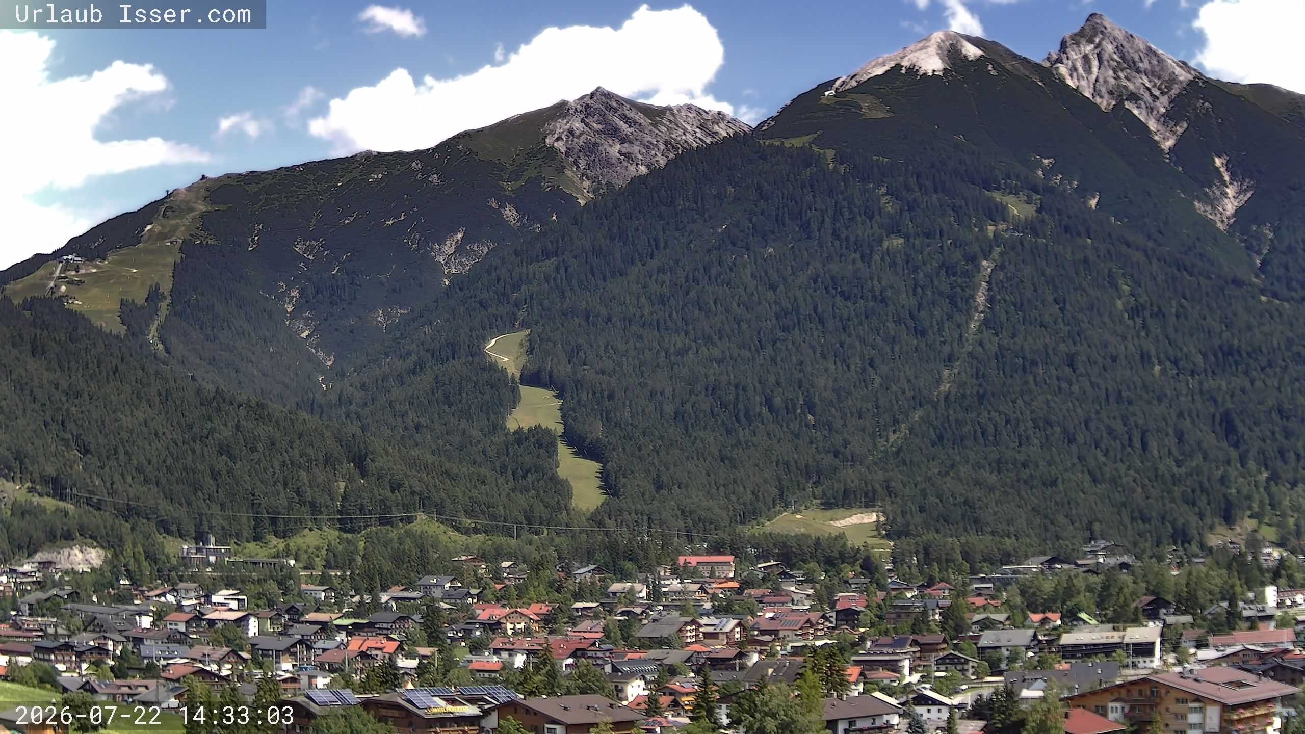 Archiv Foto Webcam Seefeld, Panorama Apartment Isser