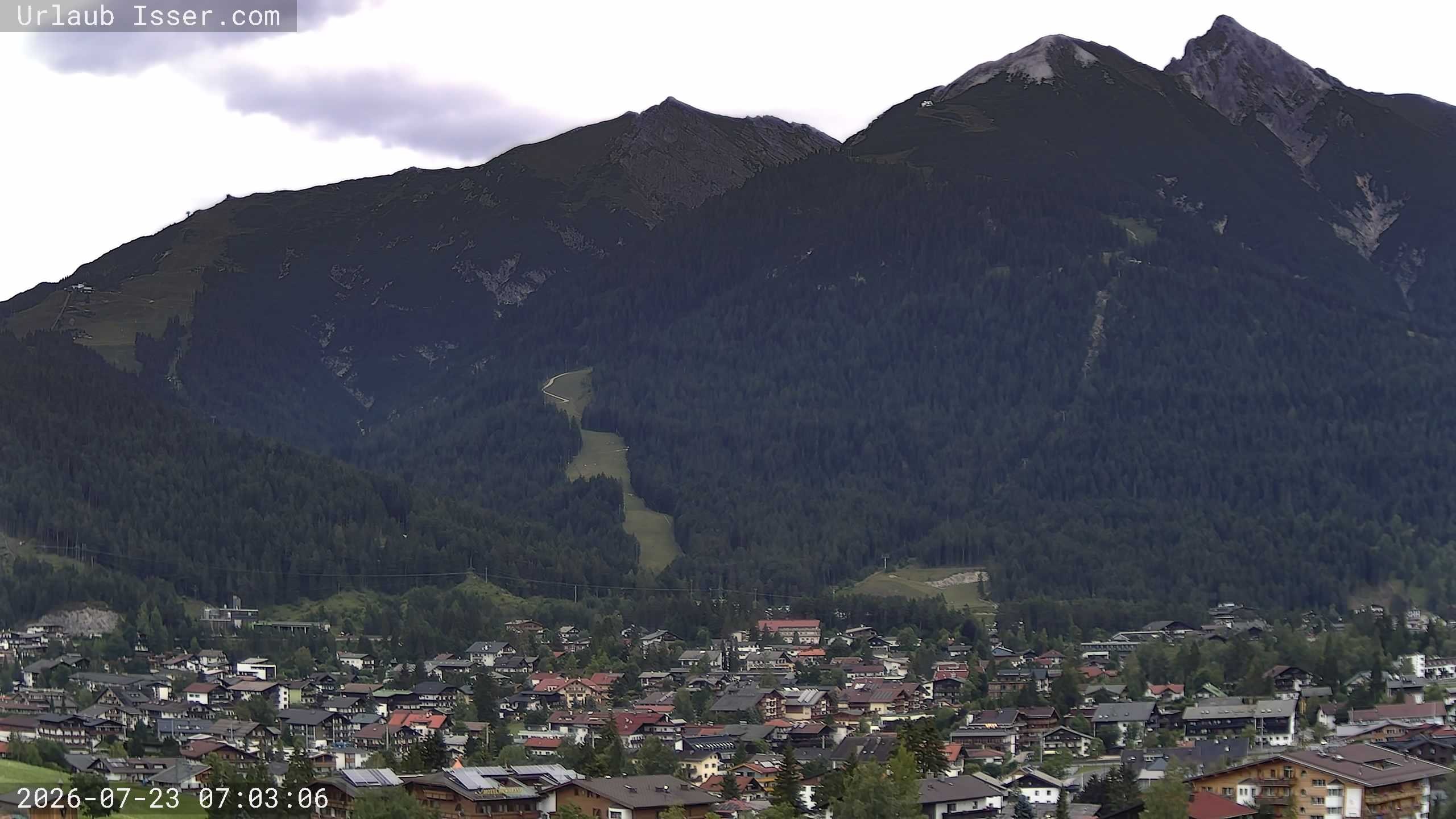 Archived image Webcam Seefeld, "Panorama Apartment Isser"