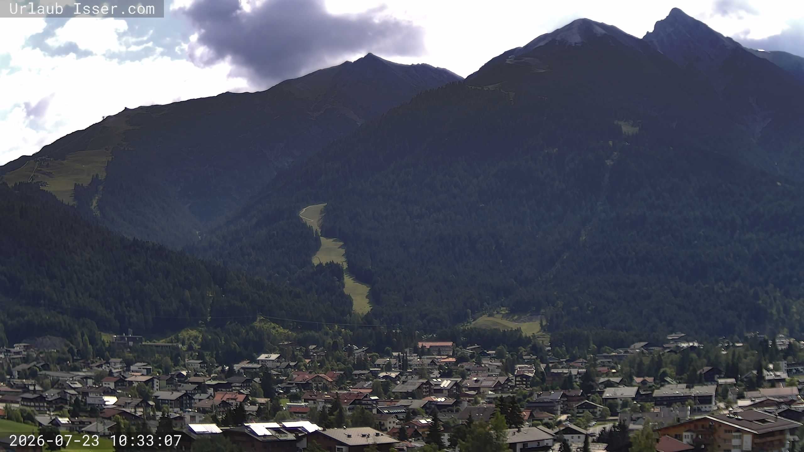 Archived image Webcam Seefeld, "Panorama Apartment Isser"