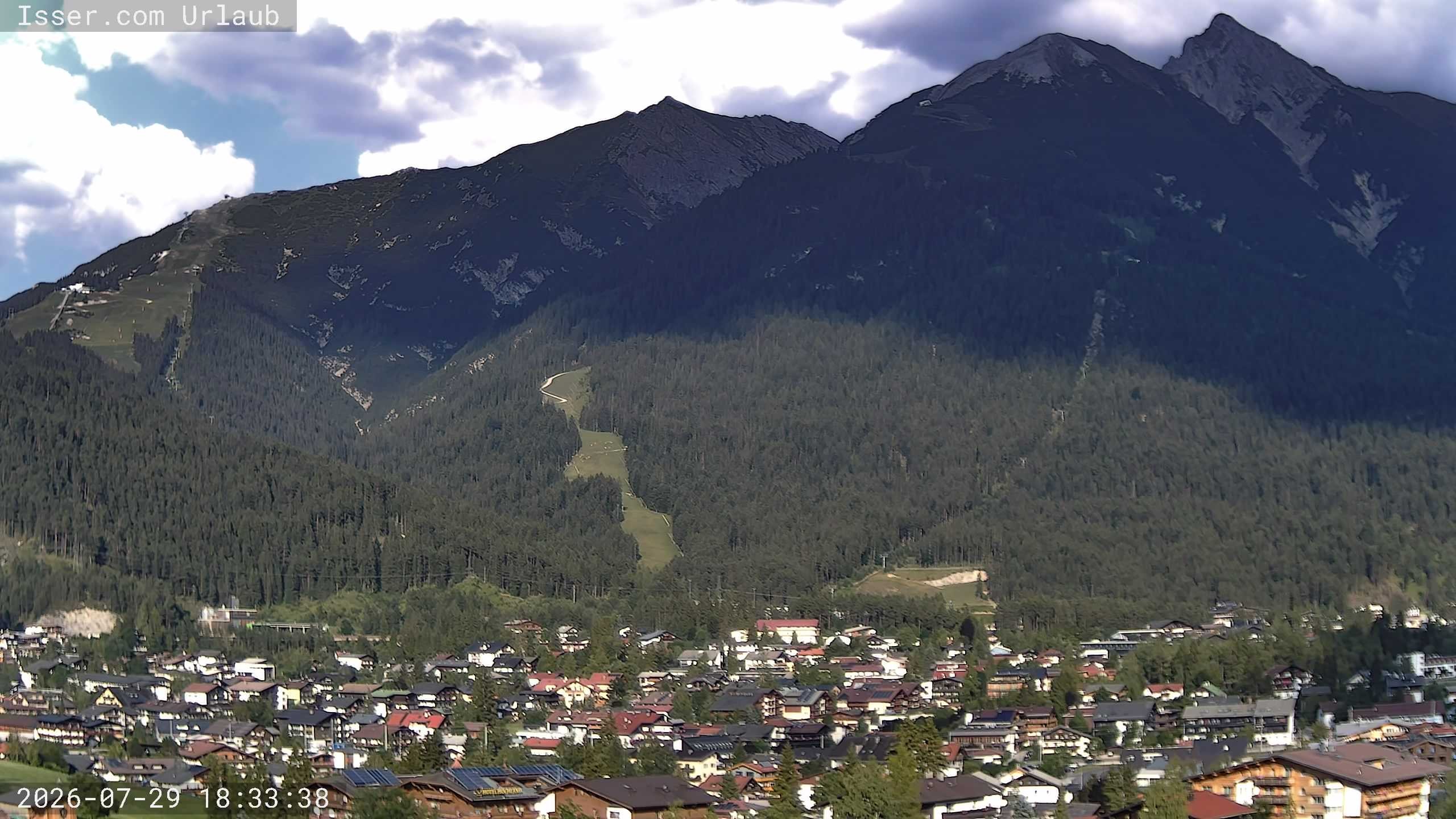 Archiv Foto Webcam Seefeld, Panorama Apartment Isser