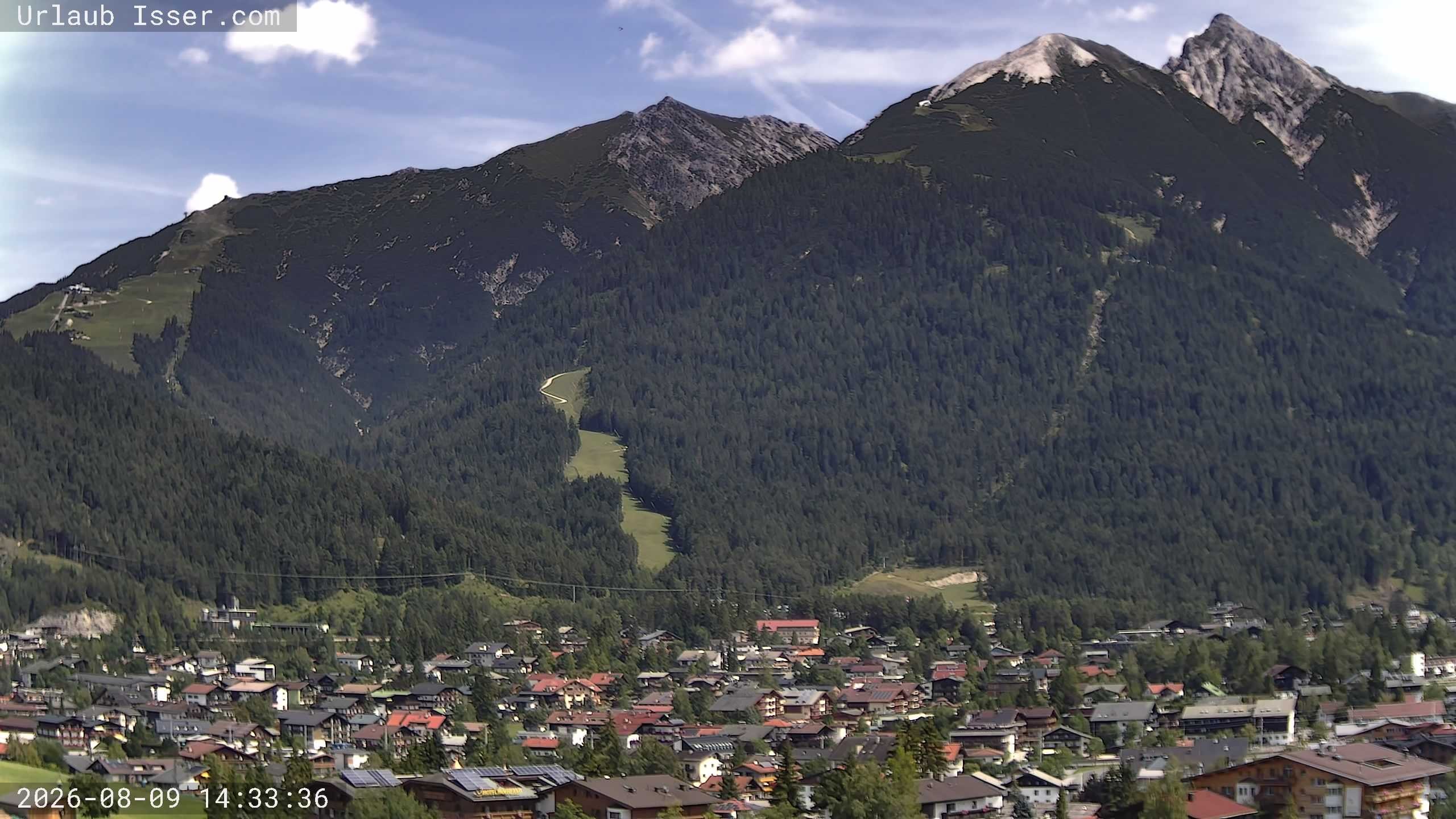 Archived image Webcam Seefeld, "Panorama Apartment Isser"