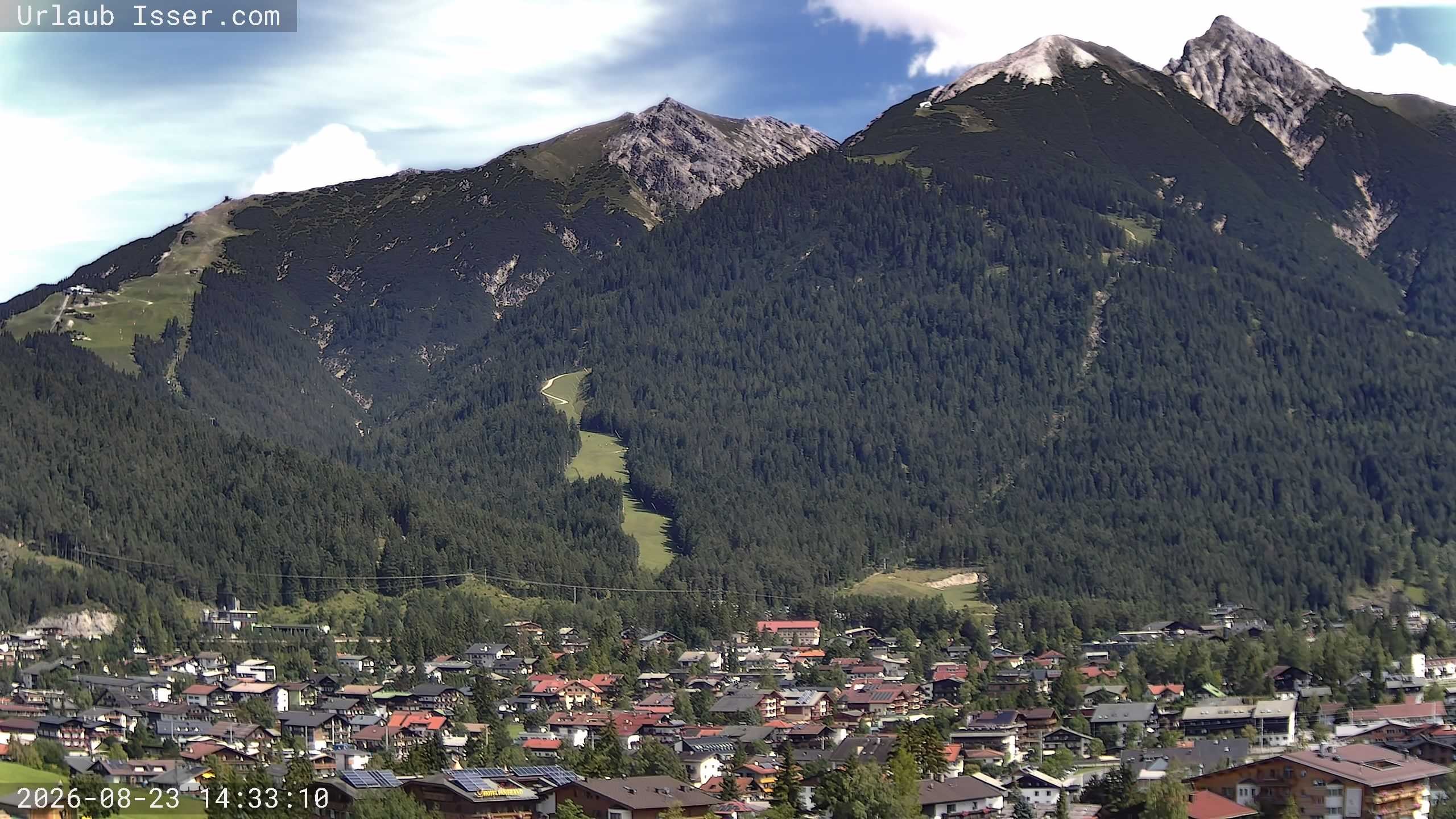 Archiv Foto Webcam Seefeld, Panorama Apartment Isser