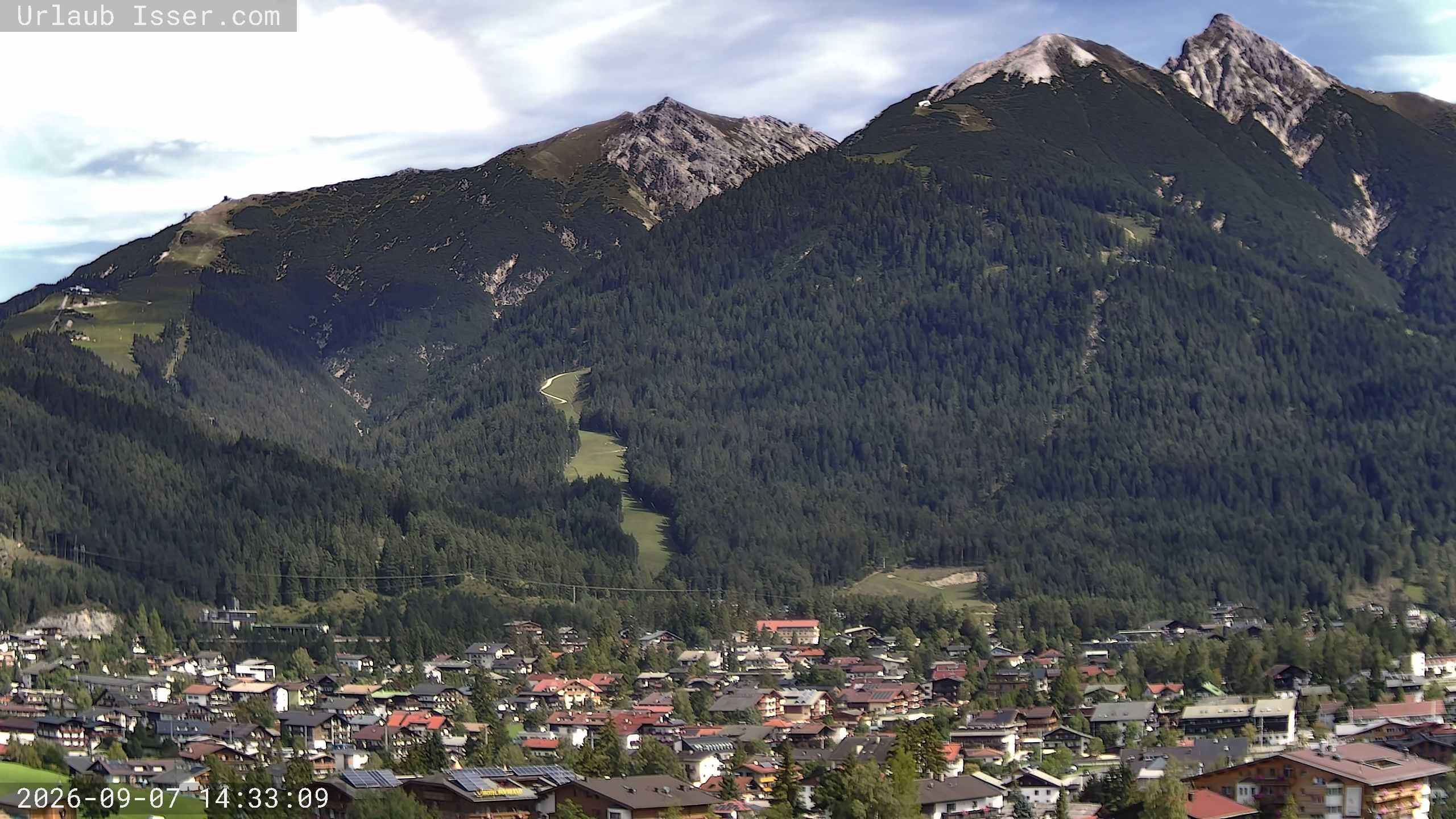Archiv Foto Webcam Seefeld, Panorama Apartment Isser