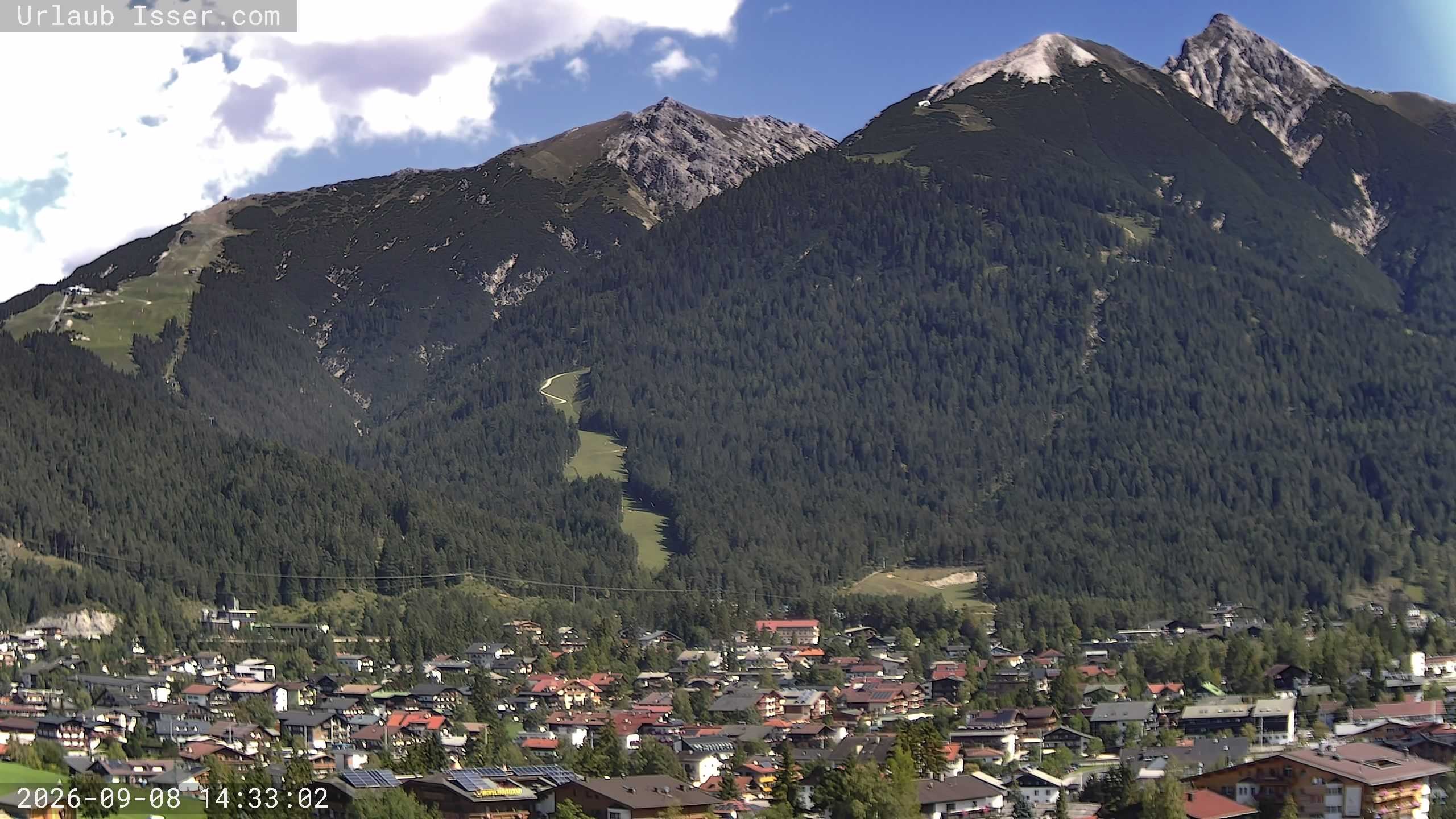 Archiv Foto Webcam Seefeld, Panorama Apartment Isser