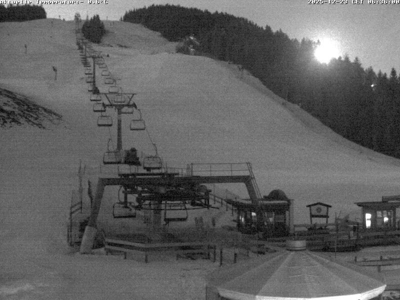 Archiv Foto Webcam Talstation Gschwandtkopf, Seefeld