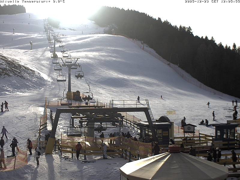 Archiv Foto Webcam Talstation Gschwandtkopf, Seefeld