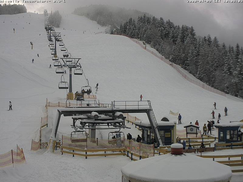 Archiv Foto Webcam Talstation Gschwandtkopf, Seefeld