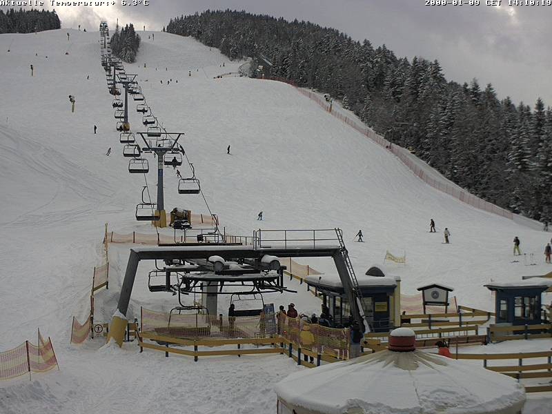 Archiv Foto Webcam Talstation Gschwandtkopf, Seefeld