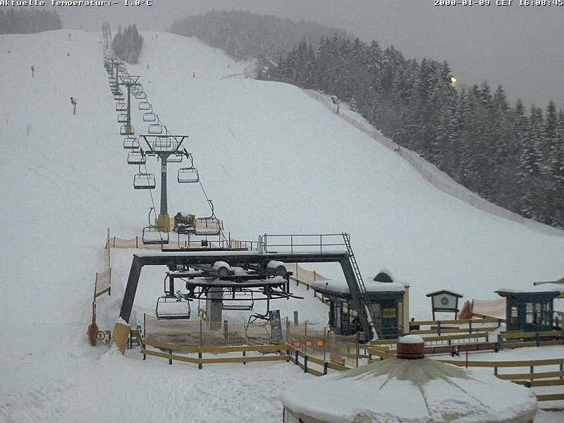 Archiv Foto Webcam Talstation Gschwandtkopf, Seefeld