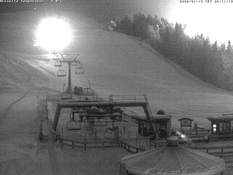 Archiv Foto Webcam Talstation Gschwandtkopf, Seefeld
