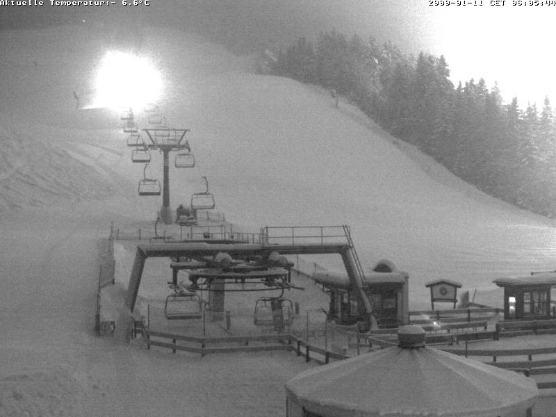 Archiv Foto Webcam Talstation Gschwandtkopf, Seefeld