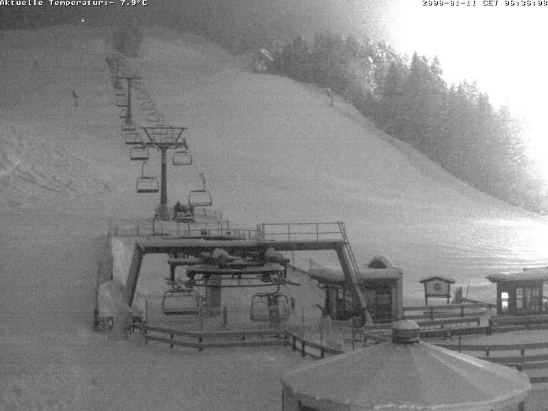 Archiv Foto Webcam Talstation Gschwandtkopf, Seefeld