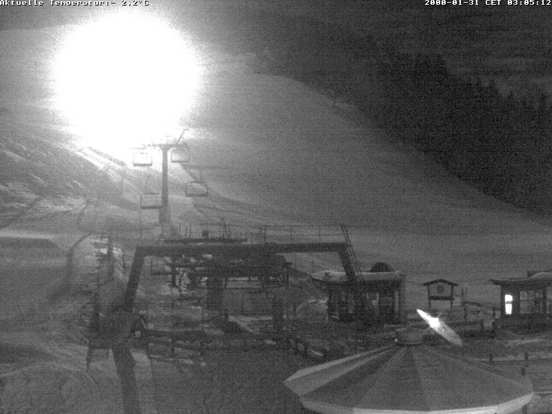 Archiv Foto Webcam Talstation Gschwandtkopf, Seefeld