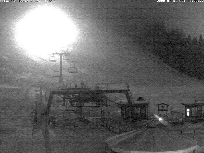 Archiv Foto Webcam Talstation Gschwandtkopf, Seefeld