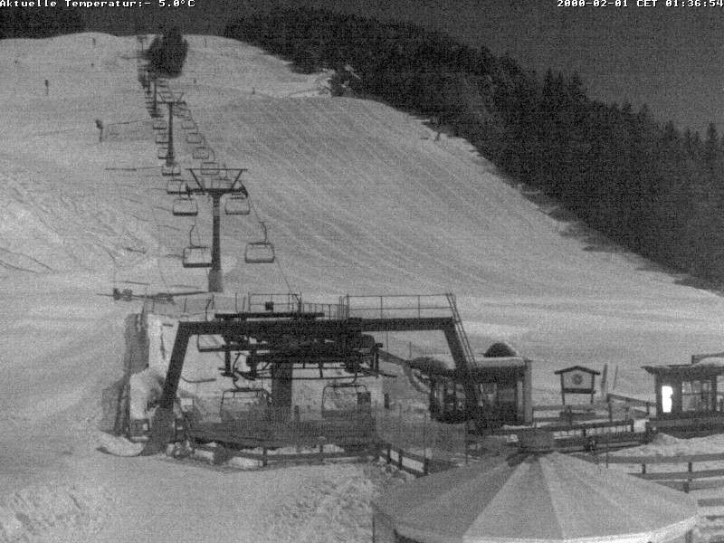Archiv Foto Webcam Talstation Gschwandtkopf, Seefeld