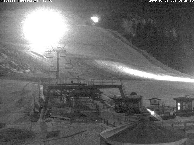 Archiv Foto Webcam Talstation Gschwandtkopf, Seefeld