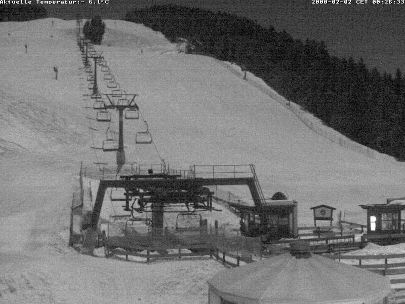 Archiv Foto Webcam Talstation Gschwandtkopf, Seefeld